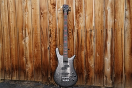 Spector Euro4 Rachel Bolan  Black Metallic Flake 4-String Electric Bass Guitar 2024